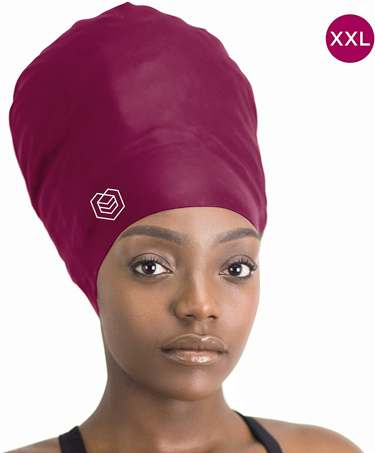 Large Swimming Cap for Long Hair 