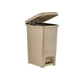 thumbnail image 2 of Superior 26 qt Slim Step Trash Can White, 2 of 5