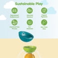 thumbnail image 3 of PlanToys® Fountain Bowl Set Montessori Water Play Toys for Toddlers | Sensory Bath & Beach Toy | STEM Toy for 1 Year Old | Eco-Friendly Pouring & Scooping Bowls, 3 of 9