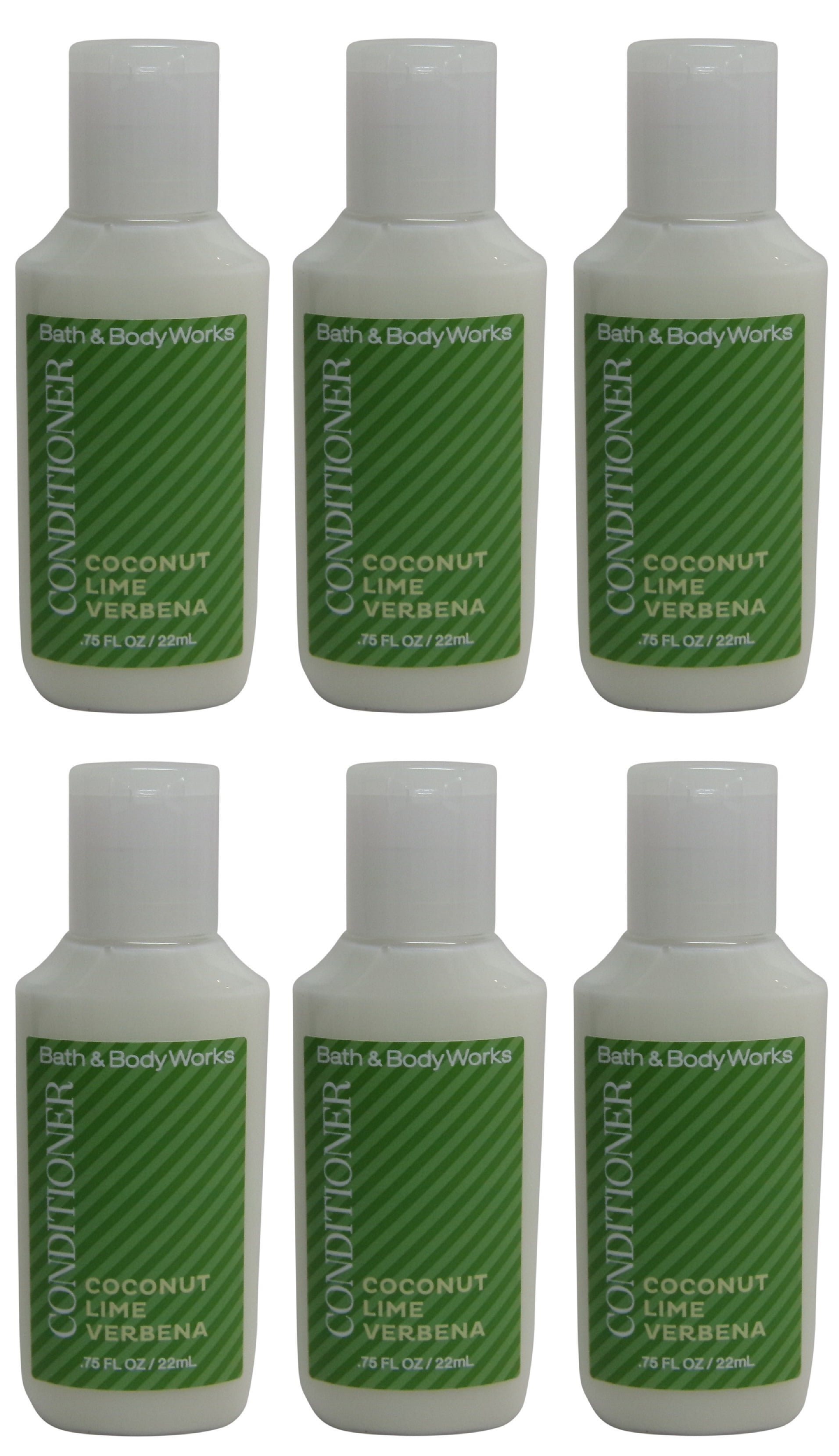 Bath and Body Works Coconut Lime Verbena Conditioner Lot of 6. Total of 4.5oz