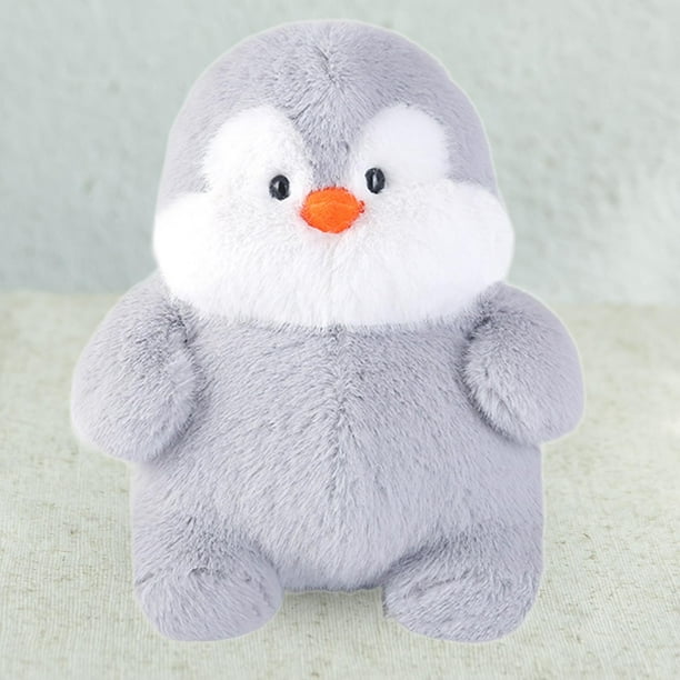 Animal de Peluche de Juguete, Almohada, Muñeca, Adorno Suave Hecho a Mano, Juguete de Peluche para Bebé, Juguete para Dormir para Niños, Niños, Niñas, pingüino