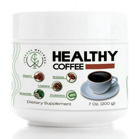 𝗛𝗘𝗔𝗟𝗧𝗛𝗬 𝗖𝗢𝗙𝗙𝗘𝗘 ! Real coffee with adaptogenic mushrooms: Reishi, Maitake, Shiitake   probiotics, vitamins and graviola.