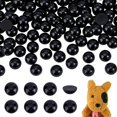 thumbnail image 6 of 200pcs White Eyes Cabochons 10mm Flatback Animal Eyes Flat Back Cabochon Craft Resin Dome Button for Stuffed Animal Amigurumi Bear Teddy Puppet Cat Making Scrapbooking Projects, 6 of 8