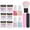K1214 Ocean Palette, variant on Rupoun 8-Piece Nail Dipping Powder Set, Base Coat Top Coat Dust Brush Manicure Tool Kit K1213 (7.48 inches / 19 cm)
