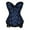 Blue, variant on Aofany Women's Vintage Lace-up Boned Overbust Corset Bustier Bodyshaper Top Shapewear Plus Size