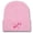 Pink, variant on Breast Cancer Awareness Ribbon Embroidered Long Beanie