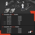 thumbnail image 2 of A-Premium 4Pcs Inner Outer Tie Rod End Kit Compatible with Ford F-150 2009-2014 Expedition Lincoln Navigator 2007-2014, 2 of 9