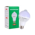 thumbnail image 4 of Bombilla de luz infrarroja de inducción del cuerpo humano, bombilla LED inteligente con retardo, iluminación destacada para el pasillo de la sala de estar del hogar, 4 of 5