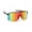 Black & Red Shift Mirror, variant on Rattler Single Lens Polycarbonate Sunglasses