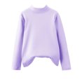 thumbnail image 3 of Grblisyd Mock Neck Sweatshirt for Girls Turtleneck Sweater Long Sleeve Pullover Tops Back To School Outfits Cute Y2K Tops Fall Trendy Clothes, 3 of 6