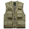 thumbnail image 1 of CAROOTU Outdoor Quick-drying Fishing Vest Multi-pocket Breathable Mesh Hiking Photography Vest, 1 of 7