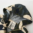 thumbnail image 3 of XBASW Toddler Boys camouflage Hooded Jacket Lined Windbreaker Lightweight Hoodie Kids Coats for 1-6T, 3 of 7