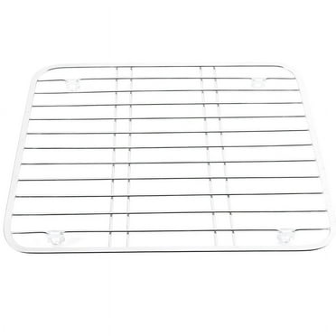 304 Stainless Steel Sink Drainer Rack Multifunctional Kitchen Fruit Vegetable Dish Drying Protector Grid
