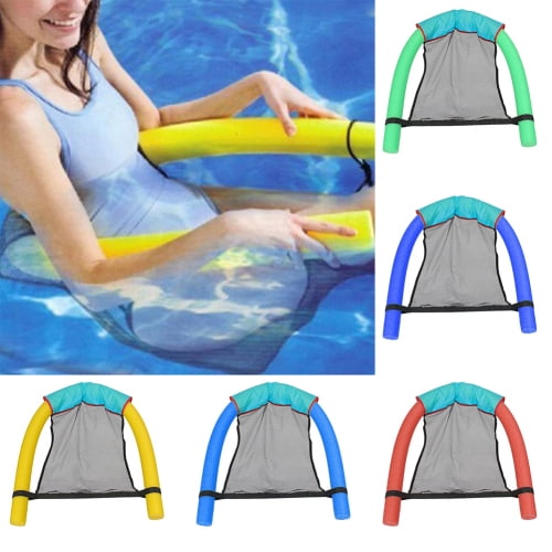 Cheers.US Floating Pool Noodle Sling Mesh Chair, Sling Mesh Swimming