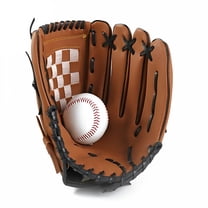 BESTSKY Sports Softball Glove, Baseball and Softball Mitt, Adult and Youth Fielding Glove, 10.5, 11.5 and 12.5 Inches