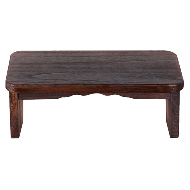 GOOHOCHY Banco de meditación: Reclinatorio de madera para oración - Taburete zen portátil de madera maciza para meditación, salón de té y culto en la iglesia.