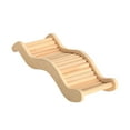 thumbnail image 3 of Stgfyxgs Hamster Climbing Ladder Wooden Bridge Bendable Funny Chewing Playing Portable Pet Toys Bendy Bridge Gerbil Rats Mice Reptiles 9.5cmx24cm, 3 of 9