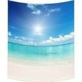 thumbnail image 1 of ABPHQTO Tapices de arte de pared de playa tropical decoración del hogar tapiz colgante de pared tamaño 100x150 cm ABPHQTO QB-SL-48-40x60, 1 of 1