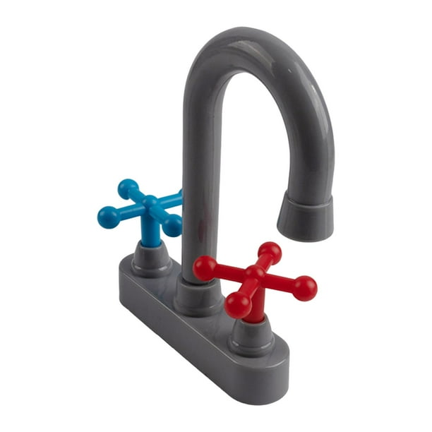 Juguete de cocina, accesorio realista para casa de muñecas, regalo de cumpleaños, aprendizaje Grifo