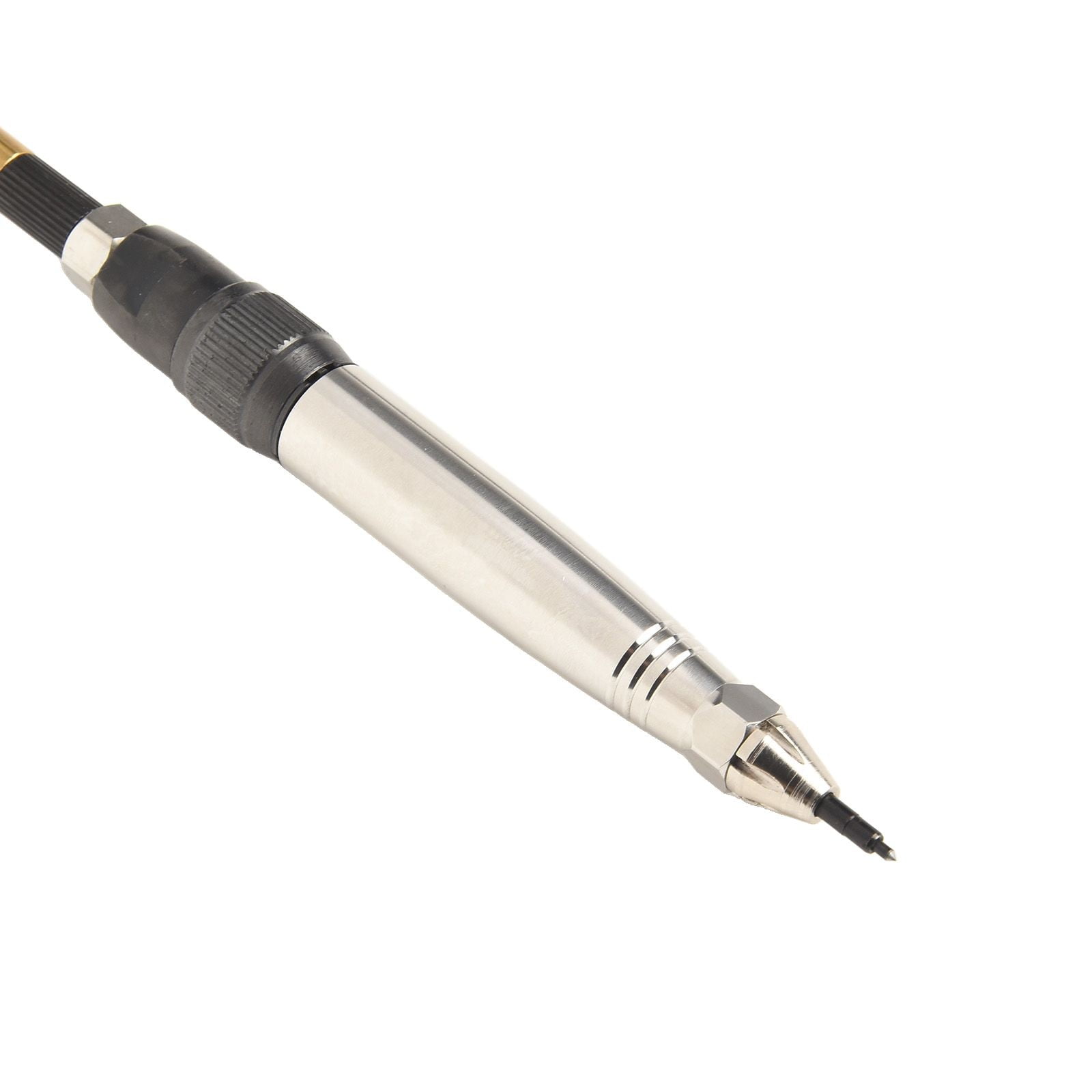 Pneumatic Air Scribe Engraving Pen Pencil Style Lettering Tool Kit 0.25inch Hose