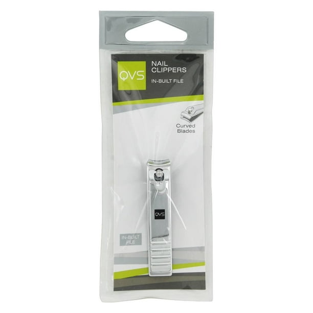 QVS Nail Clippers with Built In File