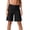 AN15_Black, variant on Shorts for Women Low Rise Fold Over Short Wide Leg Yoga Pants Y2K Lounge Palazzo Gauchos Pant Navy S
