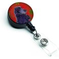 thumbnail image 1 of Caroline's Treasures Cocker Spaniel Red Green Snowflake Christmas Reel, Multicolor (SS4678BR), 1 of 2