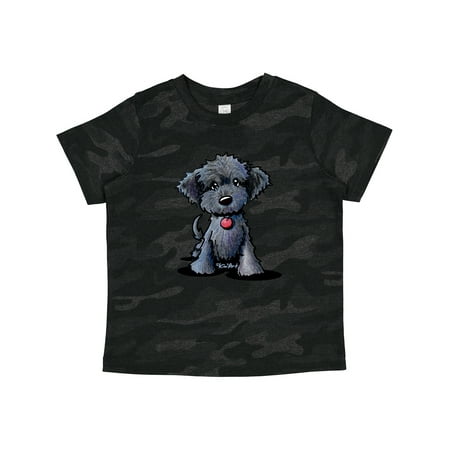 

Inktastic Black Doodle Puppy Boys or Girls Toddler T-Shirt
