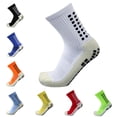 thumbnail image 2 of Calcetines deportivos antideslizantes de fútbol para hombre, medias de algodón con agarre, novedad en  unisex, 2 of 2