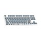 thumbnail image 1 of Teclado mecánico con cable perfke DIY 87 teclas ABS retroiluminado blanco, 1 of 7