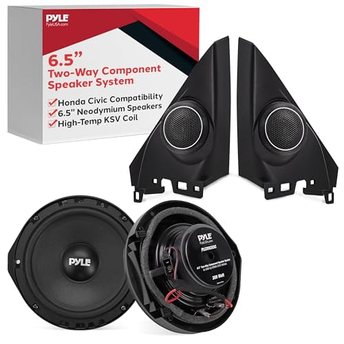 Nakamichi NM-NSE1618 Pure Sound 6-Inch/6.5-Inch 200-Watt-Max 2-Way