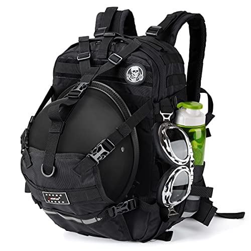 Mochila grande para casco de moto, bolsa de almacenamiento