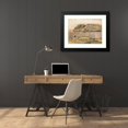 thumbnail image 4 of Samuel Palmer 24x19 Black Modern Framed Museum Art Print Titled - A Barn with a Mossy Roof, Shoreham, 4 of 5