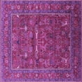 thumbnail image 1 of Ahgly Company Indoor Square Oriental Purple Industrial Area Rugs, 7' Square, 1 of 4