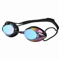 thumbnail image 2 of Adult Racing Swim Goggles - Anti-Fog, UV Protection, 3 Nose Clip Sizes & Quick Release Buckle, 2 of 6