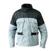 Men's Mossi RX-1 Rain Jacket Rain Coat Silver/Black or Black