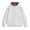 Gray, variant on Casual Hoodies Sweatshirts For Men Resistant Sweatshirt Solid Long Sleeve Fleece Pullover Shirts With Pocket Drawstring Today Sales Wine,XL