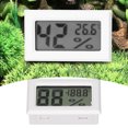 Mini Digital Hygro Thermometer White Portable Electronic Hygrometer for