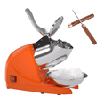 thumbnail image 1 of Maquina Raspados Triturador Hielo Triturador Cuchillo Doble ROJO, 1 of 5