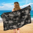 thumbnail image 7 of FOR U DESIGNS Skull Skeleton Print Car Seat Towel Cover Easy to Install Sweat Car Seat Protector for SUV Sedan Truck Athletic Running Towel for Summer Gym, 2 Pack, 7 of 7