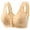 Beige, variant on Wireless Sleep Nursing Bra Easy Clip Down Breastfeeding Nursing Maternity Bra
