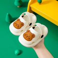 thumbnail image 1 of Sandalias para niños, zapatos tipo zueco de fondo suave, zapatillas de playa, cubierta anticolisión para la cabeza, zapatos para niños y niñas, recién llegados, 1 of 5