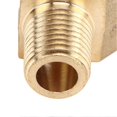 thumbnail image 3 of 2 Pcs 45o Street Elbow Fitting Solid Brass 8mm Inner Thread 45 Degree Air Fuel Gas Water Pipe Adapter Connector, 3 of 5
