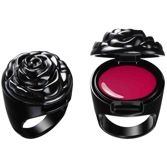 Lápiz labial ANNA SUI Ring Rouge 400 True Red 24 ml, aspecto envejecido