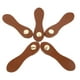 thumbnail image 4 of Juego de 5 hebillas de cuero a presión, suaves y portátiles, para coser tú mismo, cierre de piel para bolsos, bandoleras, monederos, accesorio de latón antiguo de color marrón pálido, 4 of 8