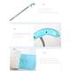 thumbnail image 4 of Mop for Floor Cleaning Wet Dry Mop - MEXERRIS 360 Degree Spin Microfiber Dust Mop Hardwood Floor Mop with 400ML Refillable Bottle Include, 4 of 5