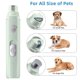 thumbnail image 3 of Molinillo de Unas Eléctrico Silencioso para Mascotas, Recargable, Herramiente de Aseo Segura para Gatos, Perros Con Batería de 350 Mah, material ABS, Cortaúmas para Perros,, 3 of 7