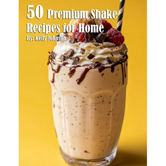 50 Premium Shake Recipes for Home, (Paperback)