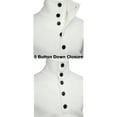 thumbnail image 4 of H2H Men's Slim Fit Turtleneck Basic Knit Sweater with buttons OFFWHITE US M/Asia L (CMTTL091), 4 of 5