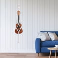 thumbnail image 4 of Miangastore Wall Macrame Ukulele Guitar Holder Wall Mount Cotton Rope Instrument Hanger, 4 of 9